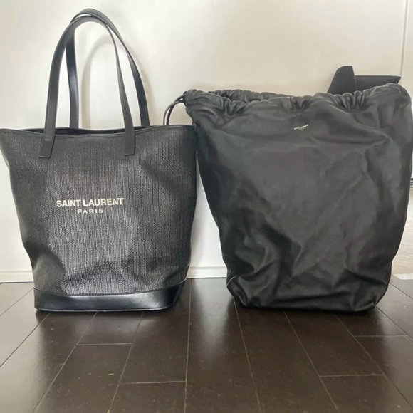 Black YSL Teddy tote - Picture 3 of 5